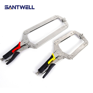 Alicates de sujeción tipo C de alta resistencia, de varios tamaños, para soldadura, fijación de tuberías y carpintería - Product Image 2