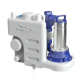 Estación de bombeo de aguas residuales Flygt DLS30, 11 m³/h, 16 m de altura de elevación, bomba centrífuga para actualización y reacondicionamiento. - Product Image 1