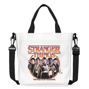 Trendige Stranger Things Umhängetasche mit Aufdruck, große Kapazität, tragbare Handtasche - Product Image 6