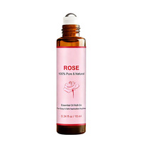 Huile Essentielle Pure de Lavande Pressée à Froid en Gros – 10 Senteurs pour Soulagement du Stress, Maux de Tête, Sommeil, Concentration – Huile Aromathérapie en Roll-on pour le Corps