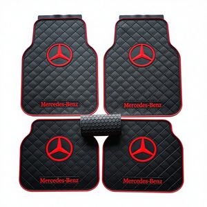 Tapis de voiture complets classiques en TPV noir durable de 18 mm d'épaisseur pour AC Schnitzer X6 E71 SUV (08-14) Taille universelle Tapis de voiture - Product Image 1