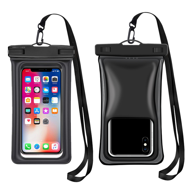 Factory Custom Tpu Mobile Phone Case IPX8 Floating Waterproof Phone Pouch Cell Phone Dry Bag