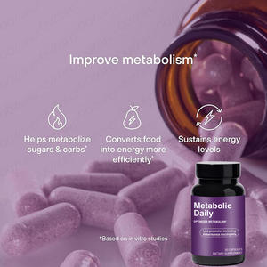 Probiótico Multi-Cepa OEM con Akkermansia Muciniphila, Apoya <span class=keywords><strong>el</strong></span> Metabolismo, Mantiene los Niveles de Energía <span class=keywords><strong>para</strong></span> Mujeres y Hombres, 30 Cápsulas - Product Image 4