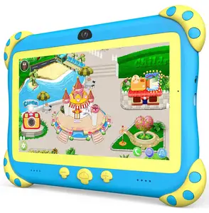 最佳礼品7英寸儿童平板电脑1gb 32GB儿童预装教育应用程序1024x600屏幕安卓10平板电脑男孩女孩