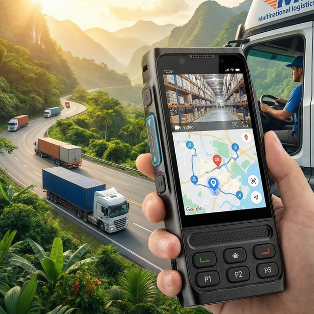 Maycall 4g/Lte Sim Android 10 Camera Anzello Global Poc Ptt Radio 4g with Sim Card Push to Talk Over Cellular (Poc) Radio
