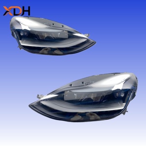 Conjunto de Faros Delanteros para Tesla Model 3, Model <span class=keywords><strong>Y</strong></span>, Model X, Luz de Coche Izquierda <span class=keywords><strong>y</strong></span> Derecha, Faro LED Original OE 1514952-00-<span class=keywords><strong>C</strong></span> 1514953-00-<span class=keywords><strong>C</strong></span> - Product Image 1