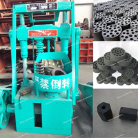 Machine de Production de barre de poinçonnage de barre de charbon de ruche, Machine de presse de brique de charbon de bois de nid d'abeille minéral