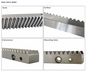Cremagliera in Plastica Tecnica CNC, Lavorazione a Ingranaggi in Nylon Resistente, Garanzia 3 Mesi - Product Image 5