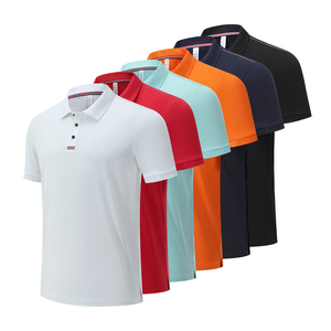 เสื้อโปโลมีปกทรงหลวมผ้าโพลีเอสเตอร์ระบายอากาศได้ดีตรงจากโรงงาน - Product Image 1