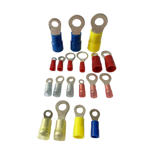 Kst Gốc PVC Nylon Cách Điện Đồng Thiết Bị Đầu Cuối Tin Mạ Đồng Kết Nối Vòng Thiết Bị Đầu Cuối Uốn Thiết Bị Đầu Cuối Cáp Lug - Product Image 4