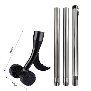 Garden Manual Rolling Weeder <b>Tool</b> With Telescopic Stainless Steel Hand <b>Tools</b> Stand up <b>Weed</b> <b>Remover</b> <b>Tool</b> for Garden Yard Lawn - Product Image 1