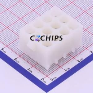 350764-4 Wire-to-Board Pin Header Through hole Component (THT),P=6.35mm Connector 3x4P 6.35mm Through Hole 12P - Product Image 1