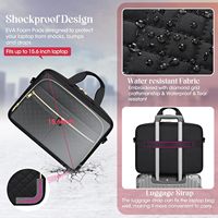 Tas bahu wanita, tali tunggal resmi, tas bahu mewah, Jepang berlapis, tahan air, tahan guncangan, tas tangan kantor, tas laptop