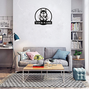 Custom New Iron Art Cutting Forest Wolf Home Metal <span class=keywords><strong>Wall</strong></span> Hanging Art Decoration <span class=keywords><strong>Wall</strong></span> Metal <span class=keywords><strong>Wall</strong></span> Hanging - Product Image 4