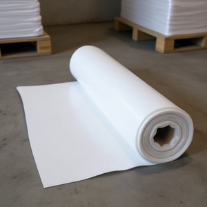 แผ่นพลาสติกป้องกันสีขาว Telo Copritutto Hdpe สำหรับบรรจุภัณฑ์และการขนย้าย ขนาด 100 ซม. x 50 ม. - Product Image 3