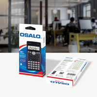Calculatrice scientifique OS-100MS en gros, 401 fonctions, 12 chiffres, calculatrice scientifique électronique pour étudiants et tests scolaires