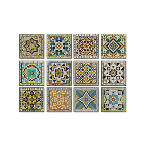 Adesivo 3D Geometrico Autoadesivo per Piastrelle, Sticker da Parete in PVC Impermeabile, Decorazione Interna per Cucina - Product Image 2