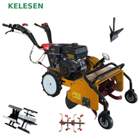 Machine de désherbage agricole autotractée, moteur diesel/essence, pour l'élimination des racines d'herbe et des mauvaises herbes, cultivateur pour fermes