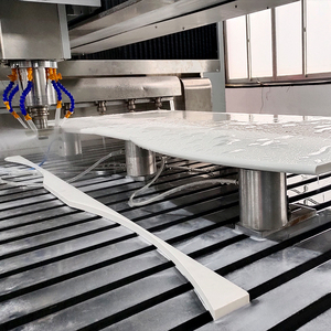 Machine de traitement CNC 3 axes pour comptoirs en quartz et pierre de cuisine et salle de bain, pour le profilage des bords d'évier - Product Image 4