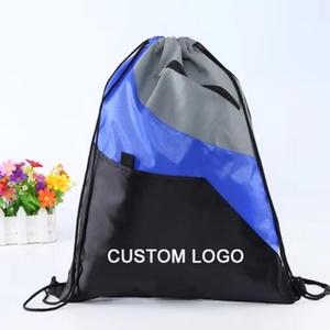 Polyester <b>Kids</b> Sport <b>Backpack</b> Bag with Cute Custom Design and UV Printing Drawstring Style for Sports & School - Product Image 3