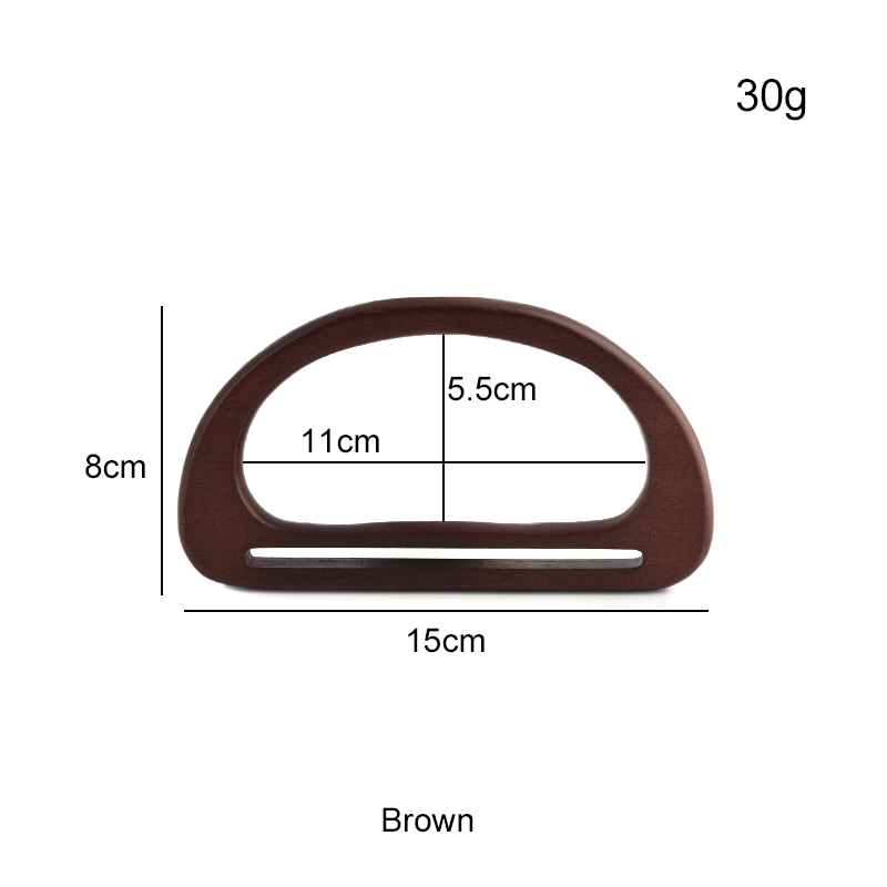 Style 1--15x8cm marron