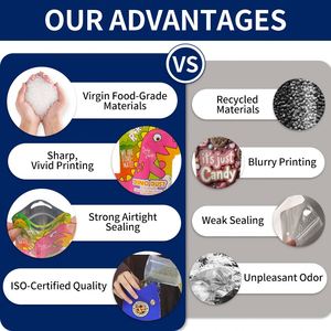 Custom Printed Logo Mylar <b>Bags</b> Three Side Seal <b>Bag</b> Seeding <b>Bags</b> Plastic for Vegetable Tomato Mylar Sunflower Flower Seeds <b>Bags</b> - Product Image 4