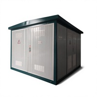 Poste de transformateur compact de type européen 10 kV extérieur préfabriqué triphasé pour centrale solaire et station de recharge de véhicules électriques