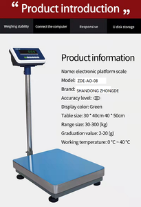 중국산 전문가용 전자 디지털 저울 - Product Image 3
