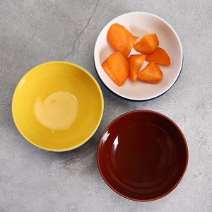 Weiye-cuenco de cerámica para comida, postre, yogur, fruta, ensalada, ramen, tazón para <span class=keywords><strong>sopa</strong></span>, 10cm - Product Image 5