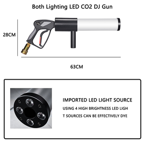 Cả hai ánh sáng cầm tay RGB ánh sáng Đảng DJ CO2 súng cho đám cưới Đảng đặc biệt hiệu ứng sân khấu với điều khiển ánh sáng - Product Image 3