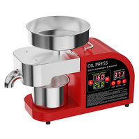 2025 nouveau produit X6 rouge froid et chaud cacahuète sésame colza noix noix de coco palmier maïs olive électrique usage domestique presse à huile Machine