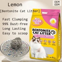 Arena para Gatos de Bentonita de Sodio con Carbón Activado, Ecológica, Libre de Polvo, Aglutinación Rápida, Forma Esférica