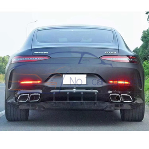 Kit de carrosserie de mise à niveau des ventes d'usine pour <span class=keywords><strong>Mercedes</strong></span> Benz <span class=keywords><strong>AMG</strong></span> <span class=keywords><strong>GT</strong></span> W290 kit de carrosserie arrière de pare-chocs avant <span class=keywords><strong>63</strong></span> 2018 - 2023 - Product Image 4