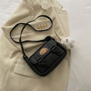 Nouveau Sac Bandoulière Mini Mignon 2023 pour Filles, en PU Tendance, Style Vintage avec Chaîne et Décoration Lettres - Product Image 2