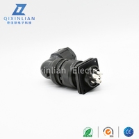Prise d'alimentation servo MS5015 American Standard à 6 broches, angle droit, connecteur MS3108A 20 17S