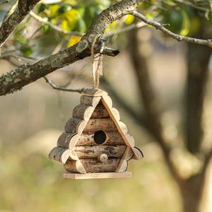 Op Maat Gemaakte Groothandel Hangende Vogelhuisje Buiten Of Binnen Natuur Houten Huisdierenhuizen - Product Image 6