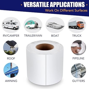 Cinta Selladora de Butilo para <span class=keywords><strong>Faros</strong></span>, Masilla Selladora, Cinta de Reparación de Emergencia para RV, Ideal para Piezas Automotrices, Ventanas y Sellado de Parabrisas - Product Image 2