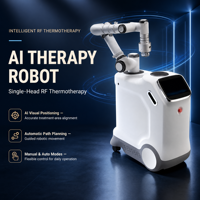 Robot de massage intelligent ZCH à tête unique avec bouton d'arrêt d'urgence, protection de sécurité multicouche et rétraction automatique pour hôtels et spas