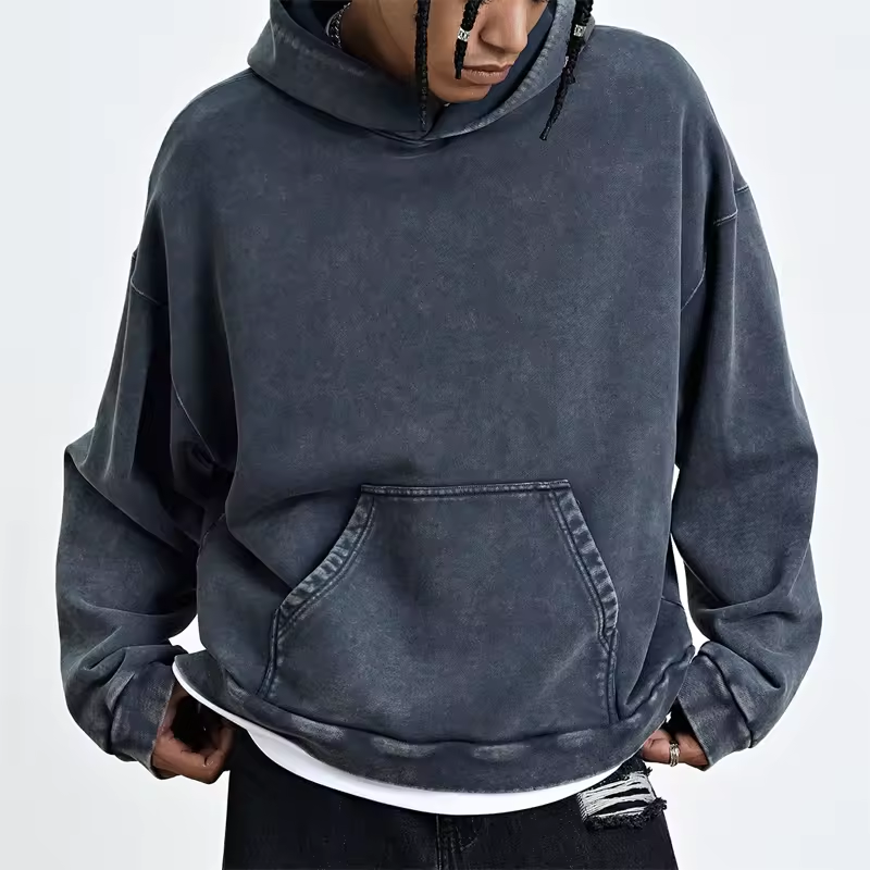 Cotton Oversized Washed Custom Hoodie