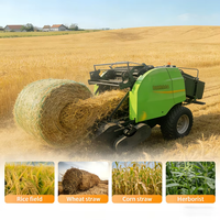 YANHUI Équipement de pressage et d'emballage d'ensilage à grande échelle pour une productivité élevée, machine à presser le maïs et le foin