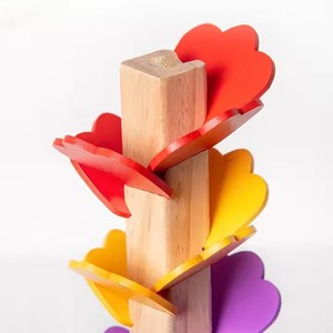 Small Wood <strong>Marble</strong> Sounding <strong>Tree</strong> Baby Interactive Ball Game Blocks Wooden Sounding <strong>Tree</strong> Educational Toys for Children Kids - Product Image 4