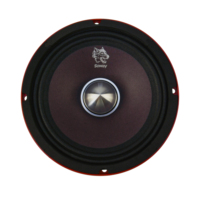 Haut-parleur de milieu de gamme 8 pouces 200W RMS 400W crête 4 Ohm | Haut-parleur haute puissance 93dB avec voix claires et cadre en aluminium durable
