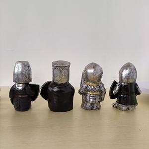 Adornos Decorativos, Linda Estatua de Caballero Guerrero Guardián, Escultura de Jardín, Cruzado de Templo, Adorno de Resina para Regalos Originales - Product Image 5