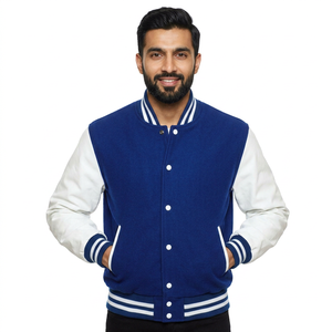 Wholesale Blank Letter <b>man</b> Varsity Jackets Custom Sublimation University Versity Jacket For <b>Men's</b> Pakistani Supplier - Product Image 1