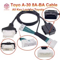 Câble A-30 8A-BA pour Toyota 8A-BA 4A câble de clé intelligente pour OBDSTAR Autel IM508 IM608 K518 Xhorse clé outil Plus pour TMLF19T TMLF19D