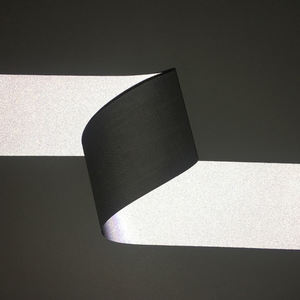 ผ้าโพลีเอสเตอร์สะท้อนแสง5ซม. สำหรับเย็บติดเสื้อผ้าเทปสะท้อนแสงผ้าโพลีเอสเตอร์สะท้อนแสง - Product Image 3