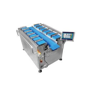 Boa Qualidade Salmon Beef Fish Fillet Combinação Usado Miltihead <span class=keywords><strong>Weigher</strong></span> Manual Belt Contrapeso <span class=keywords><strong>Weigher</strong></span> <span class=keywords><strong>Batch</strong></span> <span class=keywords><strong>Weigher</strong></span> - Product Image 2