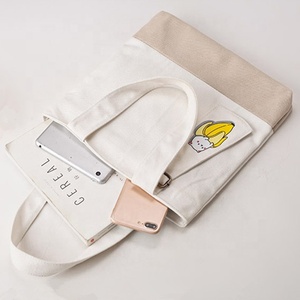 Sac en mousseline de toile écologique de conception personnalisée populaire, organico Calico Bolsas Tela - Product Image 2