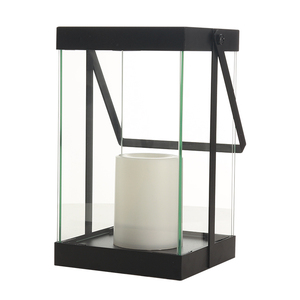Lanterne <span class=keywords><strong>solaire</strong></span> LED en métal et verre, luminaire décoratif de jardin, bon marché, prix Direct d'usine, v - Product Image 2