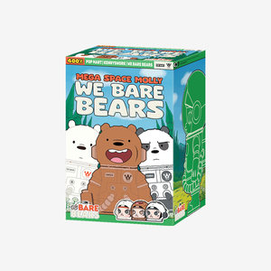Figurine d'action en PVC à l'échelle 1/12, boîte mystère à l'aveugle, pour MART Official Authentic MEGA SPACE MOLLY 400% WE BARE BEARS DADA - Product Image 1